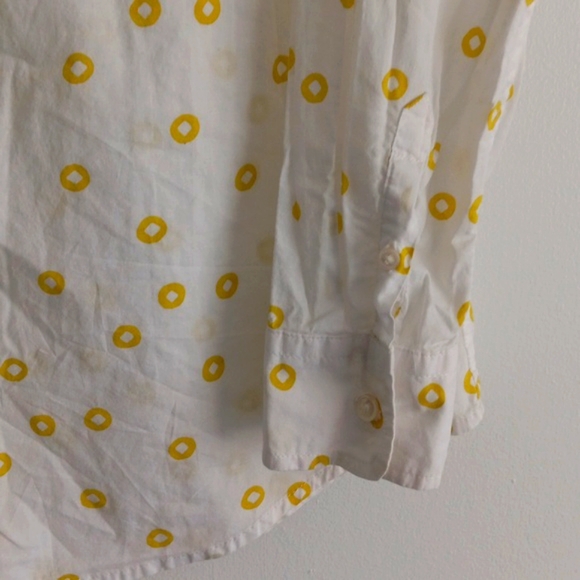 Banana Republic Geometric Button Up Shirt #1824 - Picture 4 of 6